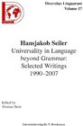 Buchcover Universality in Language beyond Grammar