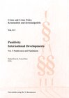 Buchcover Punitivity International Developments.