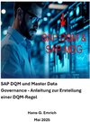 Buchcover Handbuch zu SAP DQM &amp; Master Data Governance - Anleitung zur Erstellung einer DQM-Regel