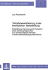 Buchcover Teilnehmerorientierung in der betrieblichen Weiterbildung
