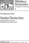 Buchcover Claudius Tiberius Nero