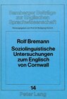 Buchcover Soziolinguistische Untersuchungen zum Englisch von Cornwall