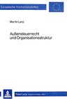 Buchcover Aussensteuerrecht und Organisationsstruktur