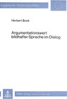 Buchcover Argumentationswert bildhafter Sprache im Dialog