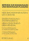 Buchcover Stadtentwicklung - Stadterneuerung- Urban Development - Urban Renewel