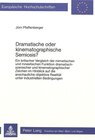 Buchcover Dramatische oder kinematographische Semiosis?