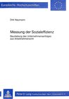 Buchcover Messung der Sozialeffizienz