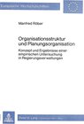 Buchcover Organisationsstruktur und Planungsorganisation