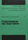 Buchcover Preisbereinigung von Input-Output-Tabellen