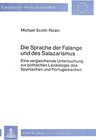Buchcover SPRACHE DER FALANGE UND D. SALAZARISMUS