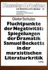 Buchcover Fluchtpunkte der Negativität- Spiegelungen der Dramatik Samuel Becketts in der marxistischen Literaturkritik