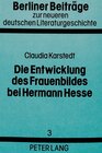 Buchcover Die Entwicklung des Frauenbildes bei Hermann Hesse