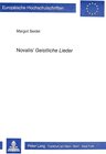 Buchcover Novalis' "Geistliche Lieder</I>