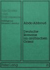 Buchcover Deutsche Romane im arabischen Orient