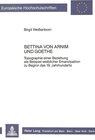Buchcover Bettina von Arnim und Goethe