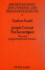 Buchcover Joseph Conrad: The Secret Agent