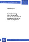 Buchcover Die Veränderung der Sonettstruktur von der deutschen Lyrik der Jahrhundertwende bis in die Gegenwart