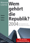Buchcover Wem gehört die Republik 2004?