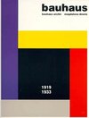 Buchcover Bauhaus 1919-1933