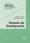 Buchcover Deutsch als Zweitsprache / Linguistik und Schule Bd.2