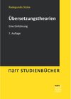 Buchcover Übersetzungstheorien / narr studienbücher