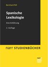 Buchcover Spanische Lexikologie / narr studienbücher