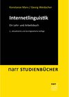 Buchcover Internetlinguistik / narr STUDIENBÜCHER