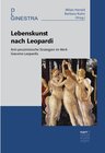 Buchcover Lebenskunst nach Leopardi / Ginestra. Periodikum der Deutschen Leopardi-Gesellschaft