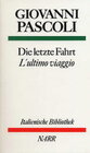 Buchcover Die letzte Fahrt - L'ultimo viaggio