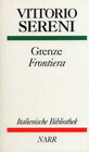 Buchcover Grenze /Frontiera