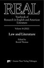 Buchcover REAL. The Yearbook of Research in English and American Literature / 2002. Law and Literature
