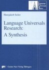 Buchcover Language Universals Research: A Synthesis