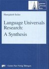 Buchcover Language Universals Research: A Synthesis