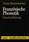 Buchcover Französische Phonetik
