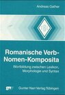 Buchcover Romanische Verb-Nomen Komposita