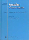 Buchcover Sprache in Raum und Zeit. In memoriam Johannes Bechert / Beiträge zur empirischen Sprachwissenschaft