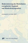 Buchcover Modernisierung des Wortschatzes europäischer Regional- und Minderheitensprachen