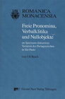 Buchcover Freie Pronomina, Verbalklitika und Nullobjekte im Spielraum diskursiver Variation des Portugiesischen in SÜ Paulo