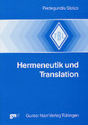 Buchcover Hermeneutik und Translation