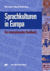 Buchcover Sprachkulturen in Europa