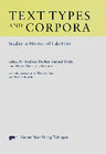 Buchcover Text Types and Corpora