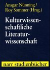 Buchcover Kulturwissenschaftliche Literaturwissenschaft