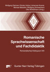 Buchcover Romanische Sprachwissenschaft und Fachdidaktik