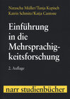 Buchcover Einführung in die Mehrsprachigkeitsforschung