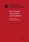 Buchcover Die Carmina Anacreontea und Anakreon