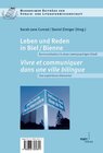 Buchcover Leben und Reden in Biel/Bienne. Vivre et communiquer dans une ville bilingue