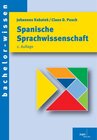 Buchcover Spanische Sprachwissenschaft
