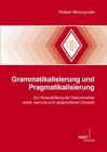 Buchcover Grammatikalisierung und Pragmatikalisierung