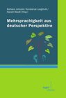 Buchcover Mehrsprachigkeit aus deutscher Perspektive