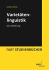 Buchcover Varietätenlinguistik